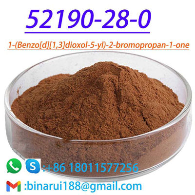 BMK 1-(Benzo[d][1,3]diossolo-5-il)-2-bromopropano-1-one Cas 52190-28-0 1-(1,3-benzodiossolo-5-il)-2-bromopropano-1-one